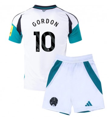Newcastle United Anthony Gordon #10 Tredje Kläder Barn 2024-25 Kortärmad (+ Korta byxor)